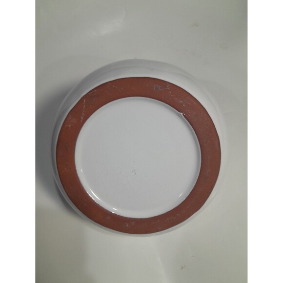 Ceramic Ghost Bowl, Redware - Picture 3 of 5